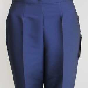 Dark Blue Formal Women's Pants